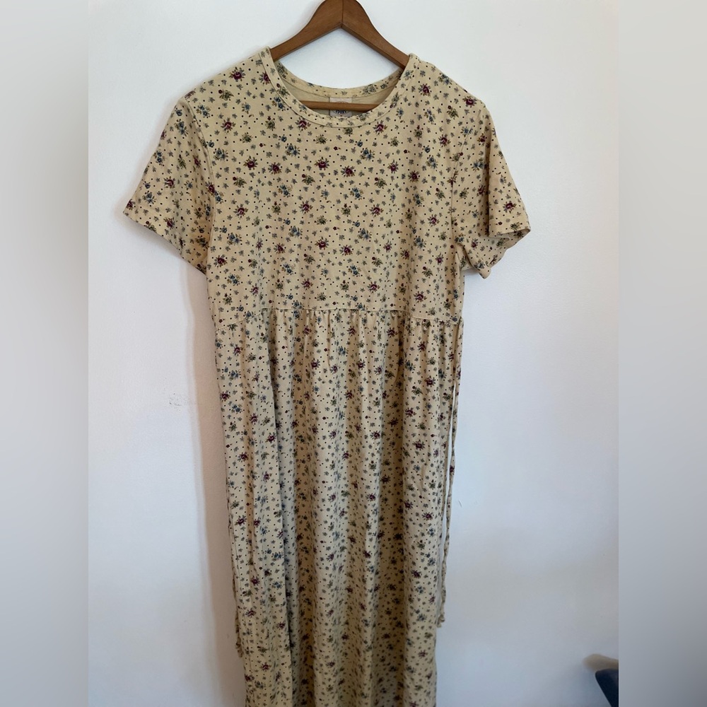 Vintage Varsity Sport Cotton cottage dress